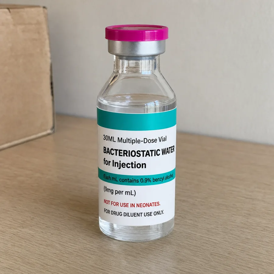 30 mL multiple-dose vial of bacteriostatic water