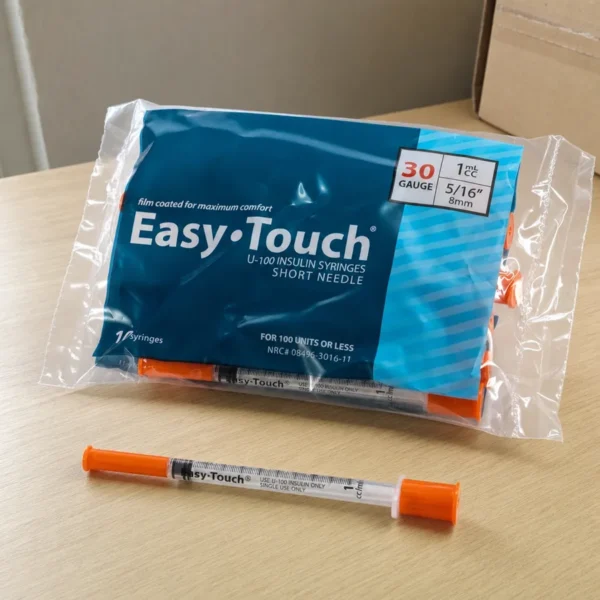 EasyTouch insulin syringes, 10-pack
